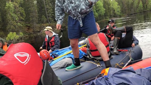 Шуя Карелия 2022. Сплав на рафтах. Часть 2. Загульная - Трезвящая. смотреть онлайн