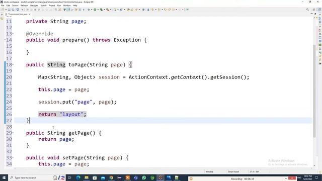 Apache Struts 2 - 34. Struts Sample Project 11 смотреть онлайн