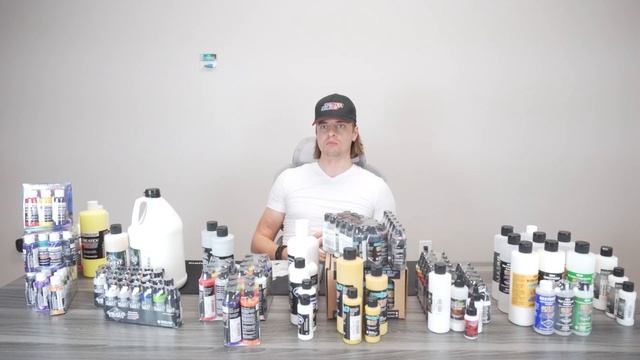 Краски для аэрографии Createx Colors на водной основе обзор серий Wicked, Auto-Air, Illustration... смотреть онлайн