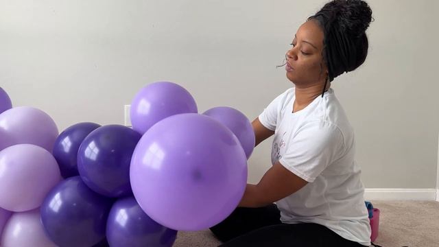 How To Make A Mini Balloon Garland | DIY Tutorial смотреть онлайн