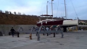 Подъём яхты "Альбатрос"