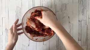 Крылышки барбекю в духовке