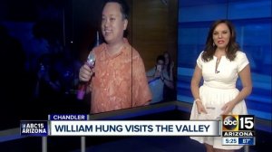 "American Idol" star William Hung visits the Valley