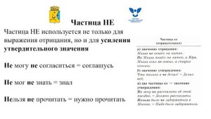 Частицы НЕ, ДАЖЕ