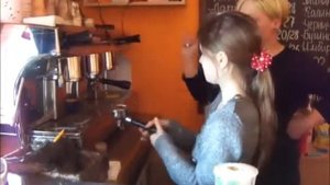 Учусь у профессионалов. Бариста