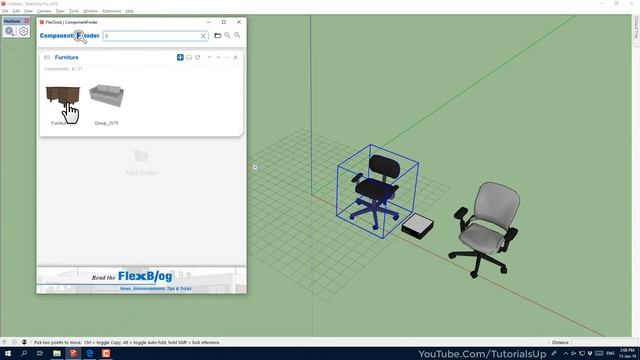 Component Finder Plugin For SketchUp смотреть онлайн