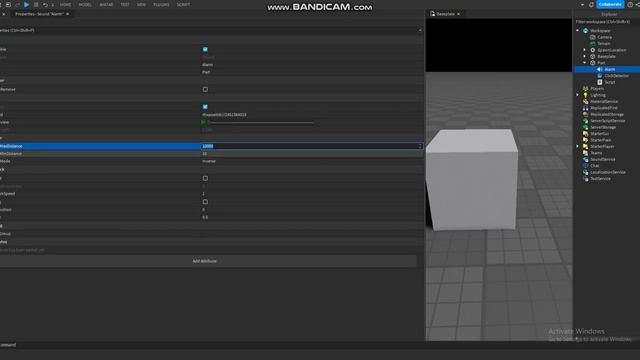 Воспроизведение аудио при нажатии| Roblox Studio | Туториал №12 смотреть онлайн