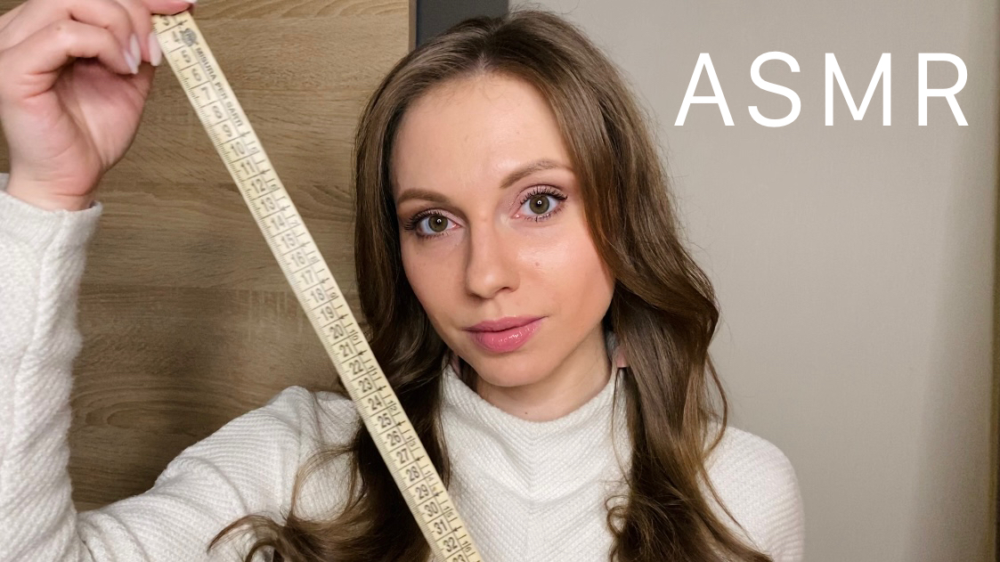 АСМР мерки. АСМР измерю тебя полностью. Anastasia Whisper ASMR. АСМР измерение лица.