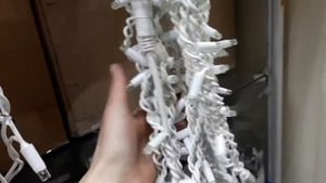 сравниваем гирлянды #бахрома