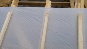 ЧЕТЫРЕХСКАТНАЯ КРЫША, МЕТАЛЛОЧЕРЕПИЦА, КОНТРОБРЕШЕТКА, ПЛЁНКА, 3ЧАСТЬ