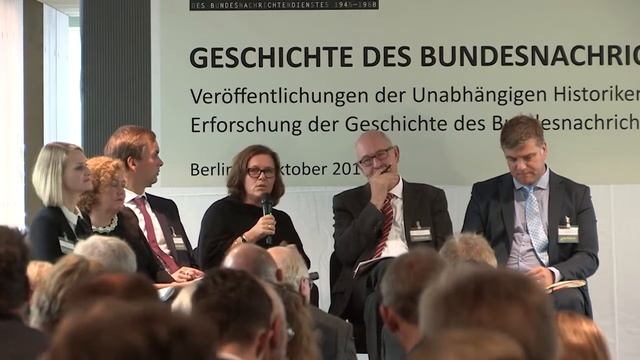 Buchpräsentation "Geschichte des Bundesnachrichtendienstes" - Diskussion смотреть онлайн