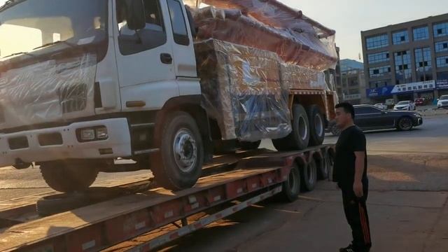 Aimix Автобетононасос отгрузил в Росию смотреть онлайн