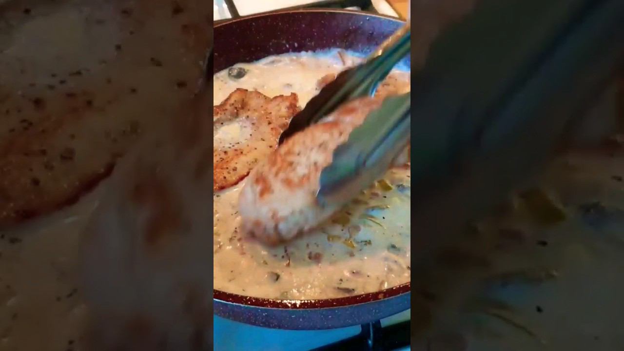 Cвнина в сливочном соусе на ужин смотреть онлайн