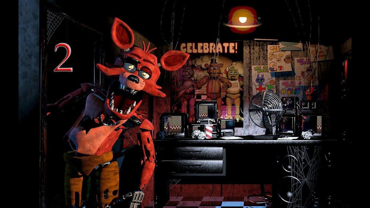 Нападение фокси #2 Five nights at Freddy 1 смотреть онлайн