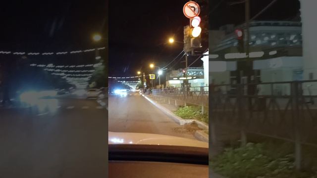 Центральные улицы г. Йошкар-Ола в темное время суток!