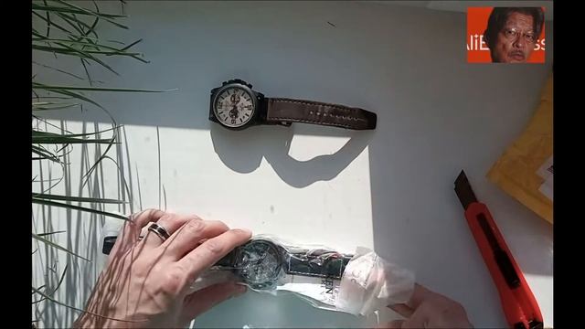 Часы кварцевые CURREN 8314 цвет black white с хронографом, водонепроницаемые. РАПАКОВКА. смотреть онлайн