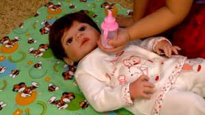 Кукла Реборн МАША Играем в Куклы Беби бон Видео для Детей Reborn Baby Doll Bad Baby Диана Как МАМА
