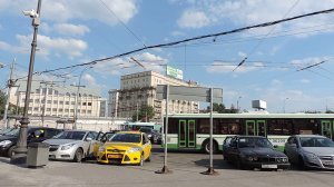 Москва Площадь у Савёловского вокзала 4 июня 2014