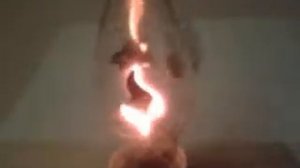 Газоразрядная лампа свеча - Discharge lamp candle
