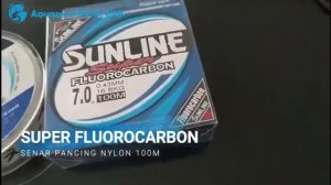 Aquapro Sunline Super Fluorocarbon 100% Senar Pancing 100m