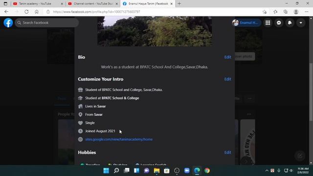 How to add facebook joined date in facebook in pc. смотреть онлайн