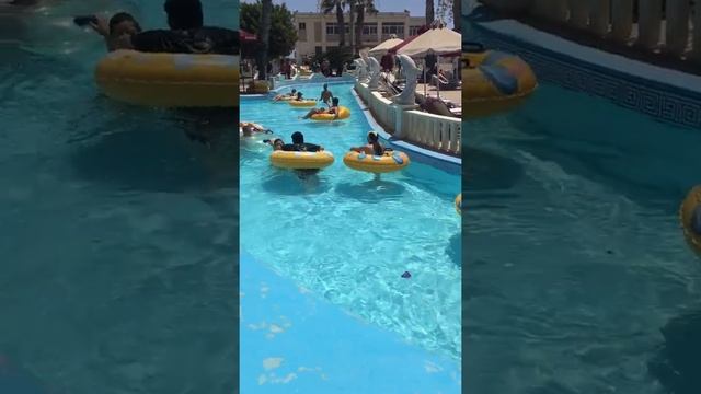 LAZY RIVER АКВАПАРК АЙА НАПА КИПР #SHORTS