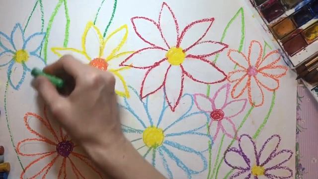 ИЗО. Рисуем цветущий луг (Юшкевич Ю. В.)