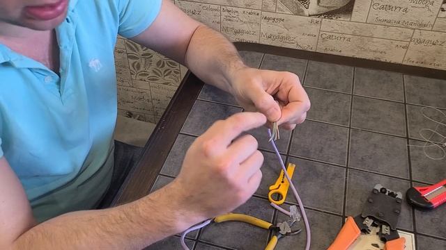 Как сделать интернет кабель. Патч-корд. смотреть онлайн