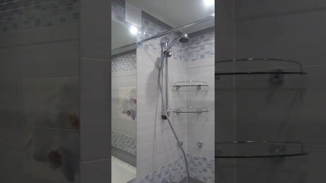 Туалет+ванна отделка под ключ. смотреть онлайн