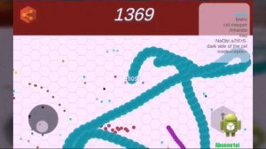 Lets play Snake.io 2395 POINTS!!!!