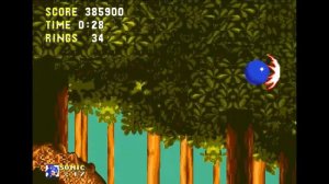 полное прохождение Соник 3 и наклз (без комментариев )