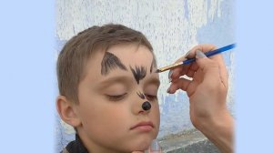 Мастер - класс по аквагриму "Серый волк". МОУ ДО "ЦДЮТ". Творческое объединение "Веселая палитра".