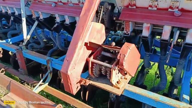 Сеялка зернотуковая  Червона зирка СЗ-5,4м экспресс-обзор от Павла Лавриненко
