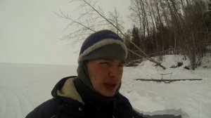 Рыбалка на Онежском озере. РМ Тайга СТ500Д. Разгребаем снег на CFMOTO X6 [часть 2].