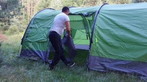 палатка для большой семьи 15кв.м(Trek planet vario 4)