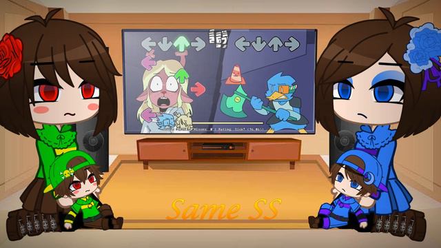 Undertale AU React - FNF Vs Seek’s Cool Deltarune V5 | Gaster Mod