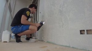 Декоративная шпаклевка на балконе.Отделка и утепление.