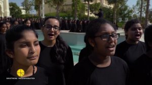 1000 All-Girl Choir pay tribute to A.R. Rahman at Bollywood Parks Dubai