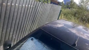 Стук петли капота Логан. Устранение.