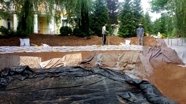 Реконструкция пруда после горе строителей смотреть онлайн