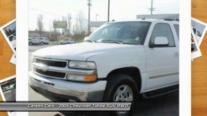 2004 Chevrolet Tahoe Lynwood WA 27032