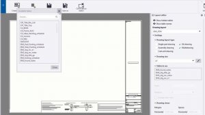 Complete visual drawing layout editor - Tekla Structures 2020