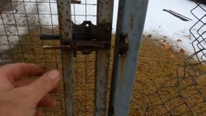 Защелка на калитку без лишних движений