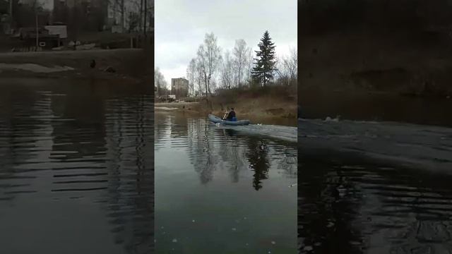 Пакрафт Пилигрим с надувным дном от компании Планета Вода #пакрафт #каяк #kayak