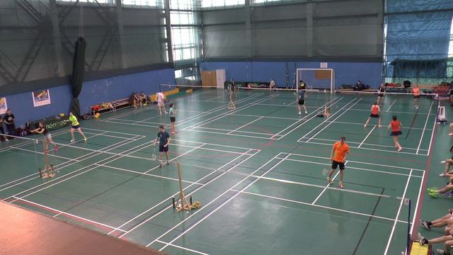 Турнир по бадминтону "5 ЛЕТ ЛАБ" в Натен 25.03.17 смотреть онлайн