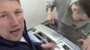 Двухцветный бампер. Яшма+белый. Красим бампер в два цвета. Обучающее видео.