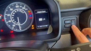 How to change your clock on your Suzuki Ignis