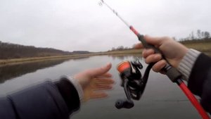 Рыбалка на Воблер Jackall RERANGE 130SP. Вот такая- Зимняя Рыбалка.