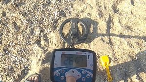 Настройка металлоискателя для поиска золота на морском пляже