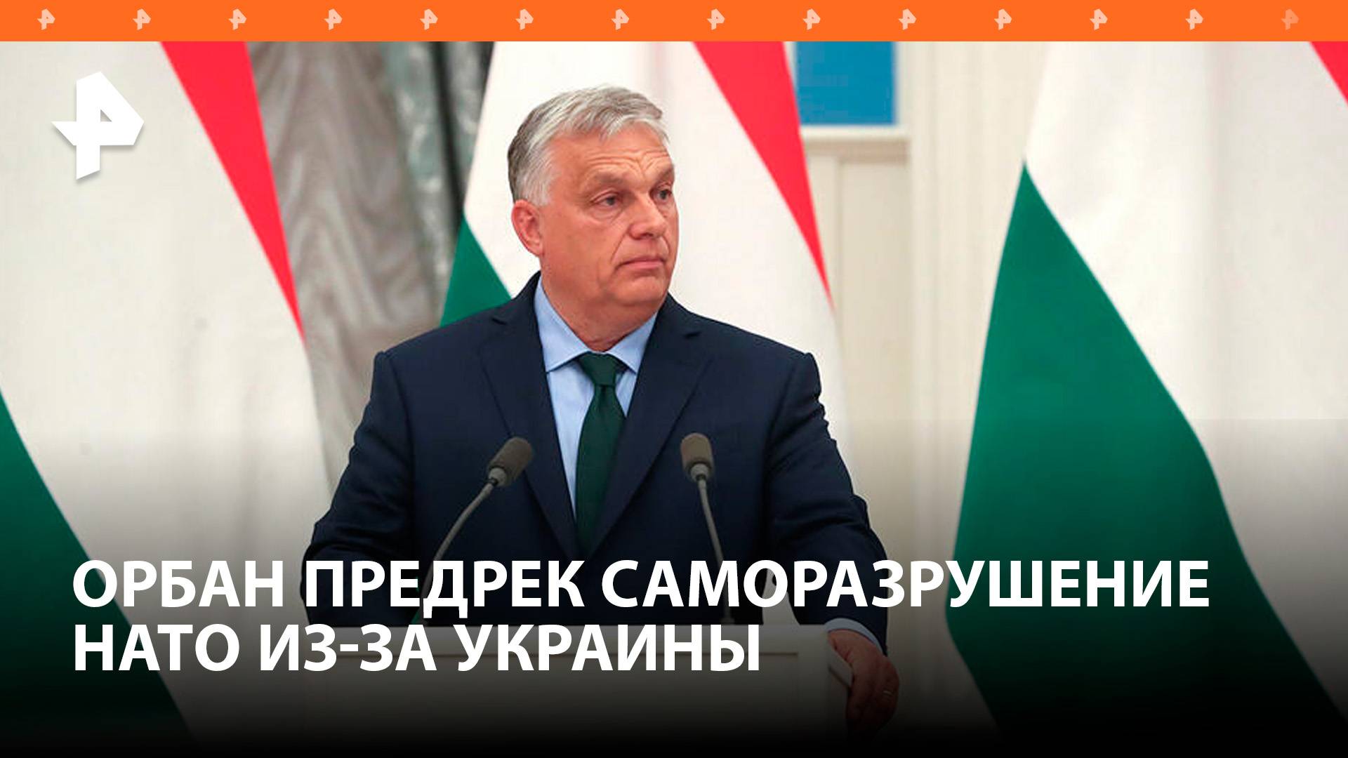 Орбан: НАТО совершит самоубийство, если выберет войну вместо мира / РЕН Новости